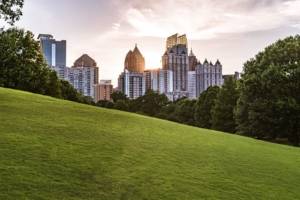 Piedmont Park Atlanta year around landscape maintenance in Atlanta