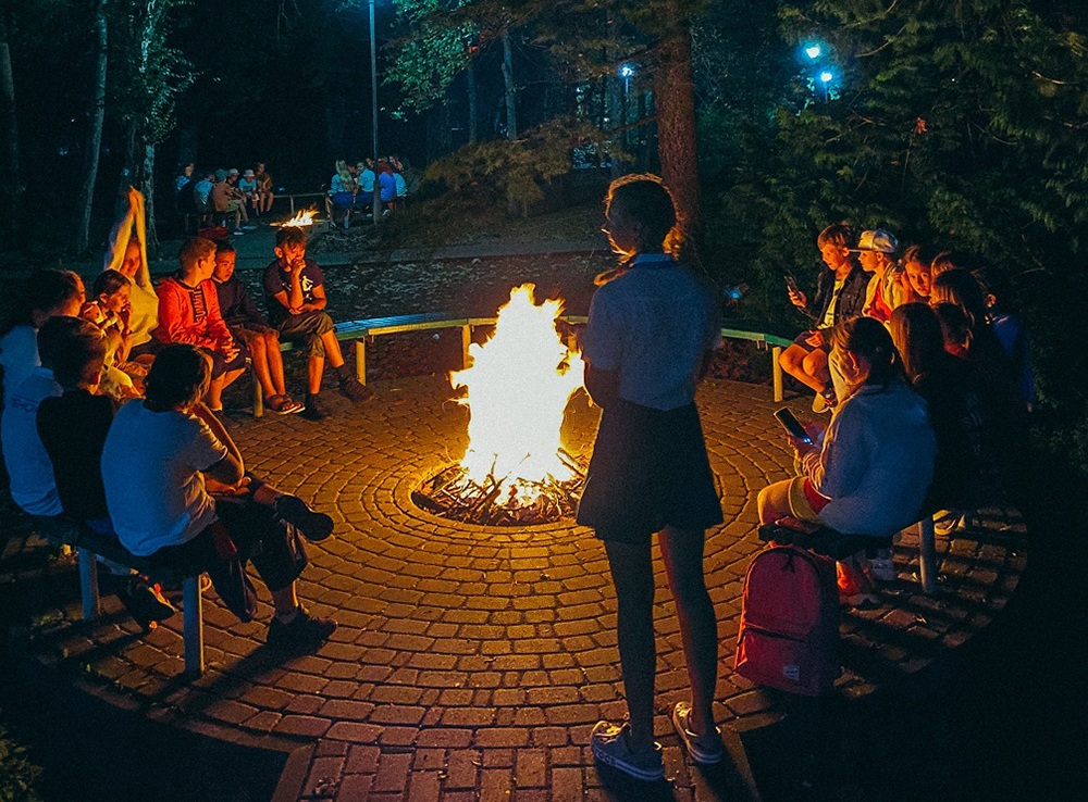 Sunken Fire Pit